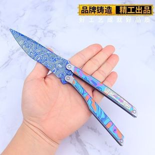 模型玩具可折叠手办22CM和平精英游戏周边火焰刀蝴蝶冷锋摆件