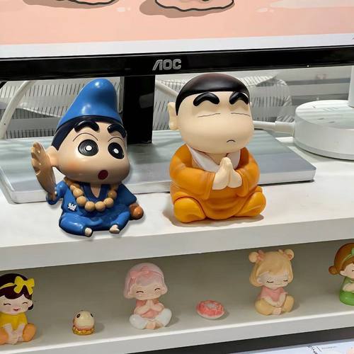 潮玩蜡笔GK小新系列佛祖济公