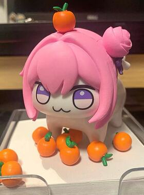 现货 黑蚂蚁doro手办桃乐丝 玩具公仔摆件桌搭 生日礼物 粉狗