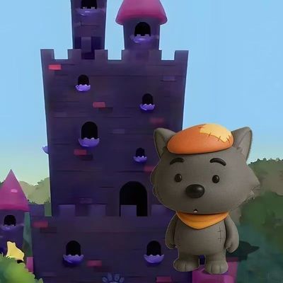 【真送】呆呆灰太狼手办公仔桌面摆件可爱创意玩偶装饰送礼物男女