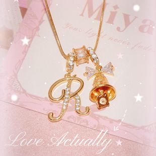 圣诞字母项链定制 真爱至上 圣诞礼物 Actually Love