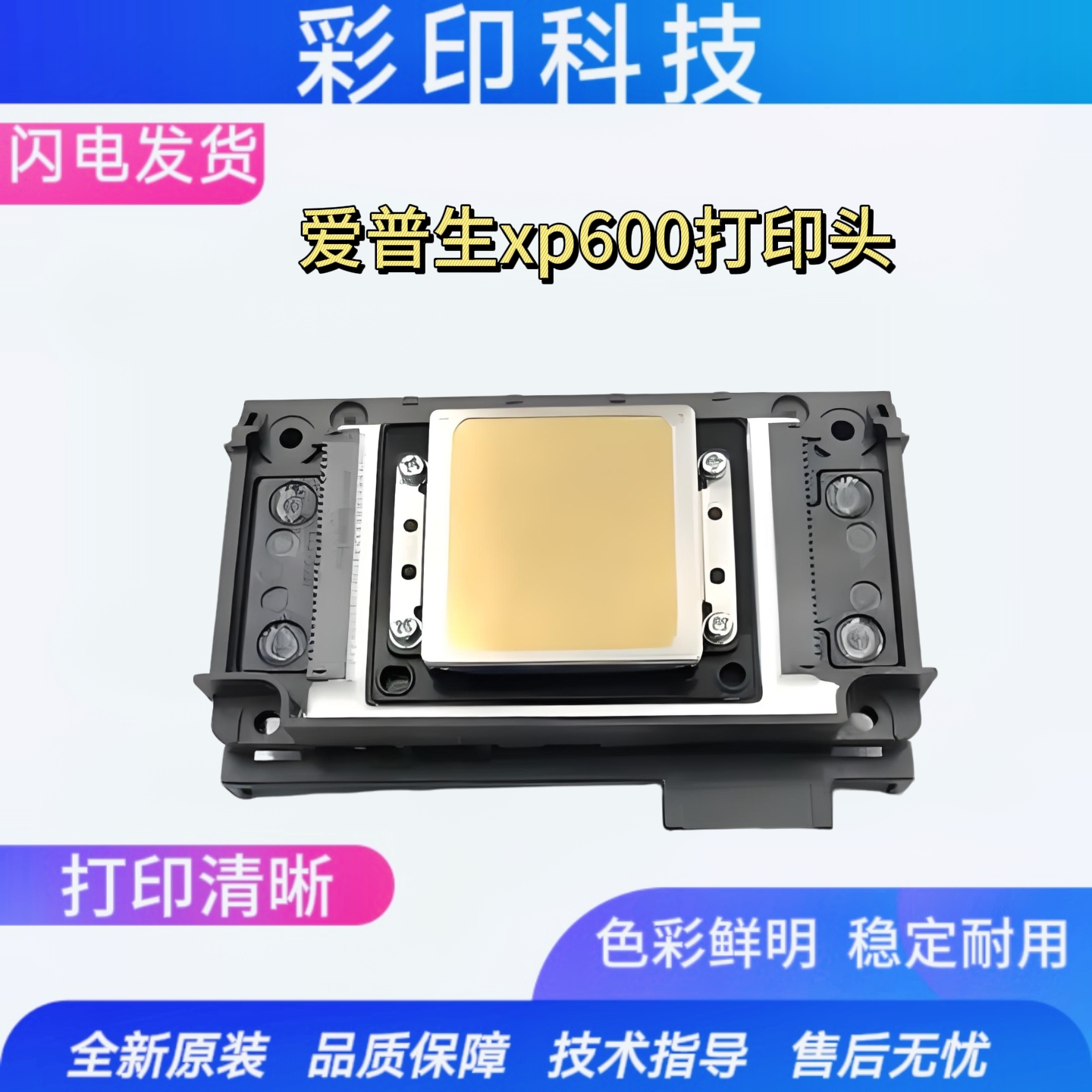 全新XP600喷头适用于弱溶剂UV平板机写真机XP601 XP700XP800XP750