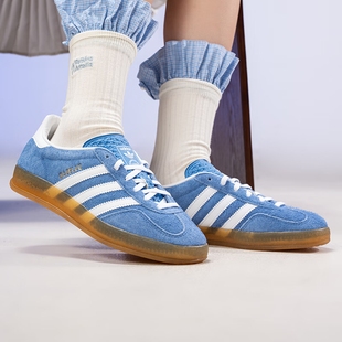 板鞋 GAZELLE休闲德训鞋 HQ8717 25新款 Adidas阿迪达斯三叶草男女鞋