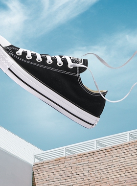 匡威男鞋女鞋官网旗舰正品all star帆布鞋低帮情侣休闲鞋男101001