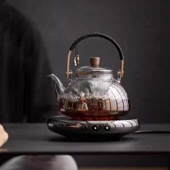 IQS/艾玛诗电陶炉围炉煮茶自动多功能加热保温煮茶器家用超薄炉