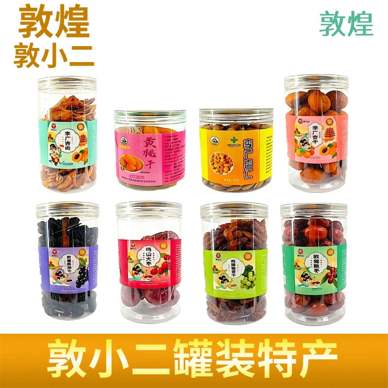 甘肃敦煌特产敦小二李广杏干无核杏肉黑加仑葡萄干杏脯鸣山大枣礼