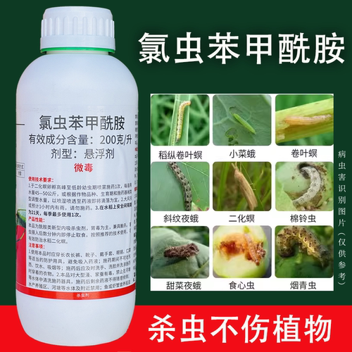 氯虫苯甲酰胺杀虫剂果树专用杀虫剂水稻杀虫剂康农药农用打虫药宽