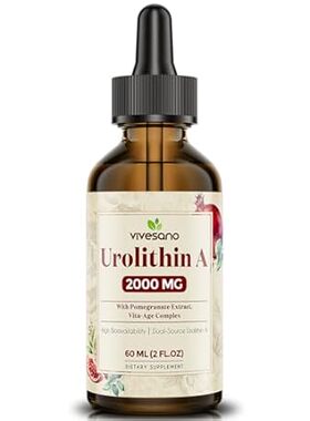 Urolithin A 2000MG Liquid Drops with Pomegranate Extraet，