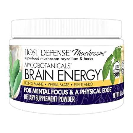 Host Defense MycoBotanicals Brain Energy* Powder - Brain