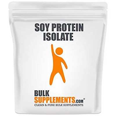 Bulksupplements.com Soy Protein Isolate Powder - Vegan Pr