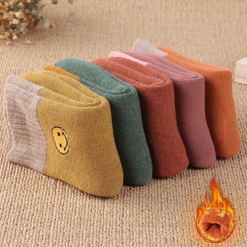 5/10双冬款毛圈袜儿童袜