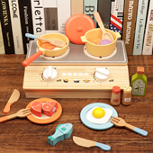 儿童仿真厨房玩具做饭过家家男女孩益智早教幼儿园娃娃家区域材料