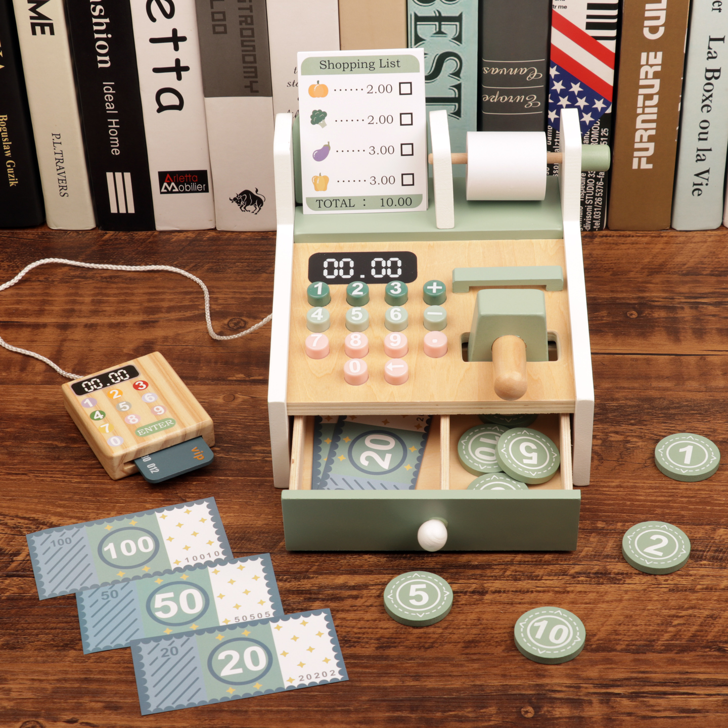 儿童过家家仿真超市收银机玩具