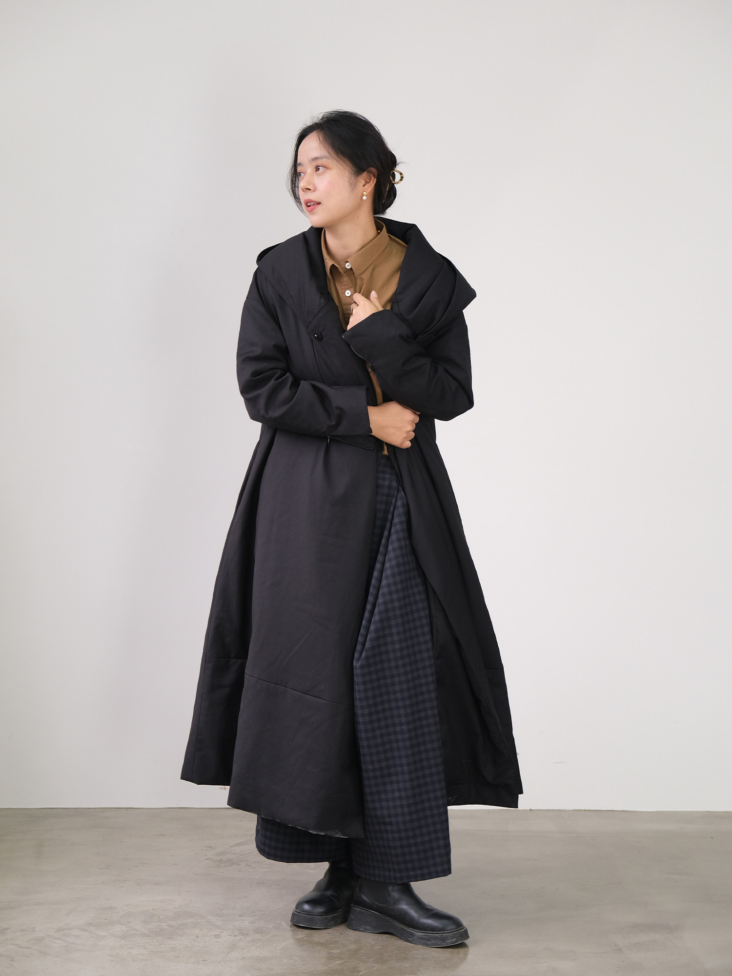 羽绒服保暖连帽外套90白鸭绒