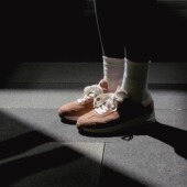 头层牛翻皮内羊皮 休闲运动鞋 复古百搭透气跑步鞋 远家 春W 832限