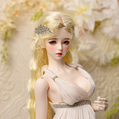 Mxiang BJD 3分海月娃娃双抗树脂礼品收藏可动关节玩偶成女