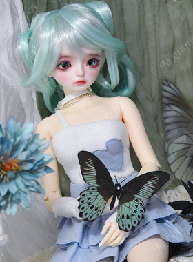 Mxiang BJD 4分丫丫女娃双抗树脂礼品收藏可动DOLL关节玩偶SD