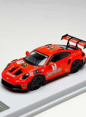 现货 LMLF 1:64 保时捷Porsche 911 992 GT3 RS 合金汽车模型摆件