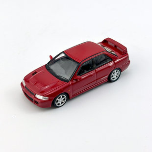 Tarmac Works 三菱EVO GSR Evolution 红色 合金汽车模型收藏摆件