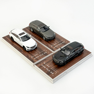 MJ 1:64 奔驰CLS63AMG C218轿车旅行 恶魔之眼 仿真合金汽车模型