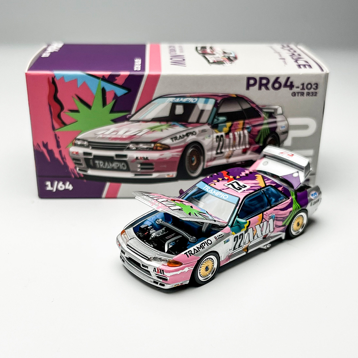 POPRACE164尼桑合金汽车模型