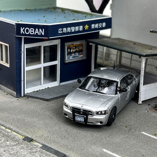 Rollin 1：64 纽约市覆面警车 隐形战车 道奇战马 合金汽车模型