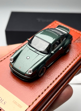 MU MakeUp 1:64 保时捷 Singer 911 964 DLS 树脂汽车模型