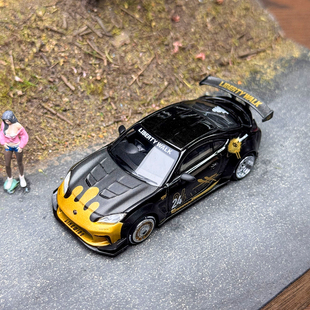 MINIGT 1:64 #1149 丰田Toyota GR86 24号黑色合金汽车模型