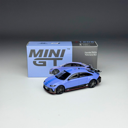 现货MINIGT 1:64 #1208 现代Hyundai RN22e 合金汽车模型