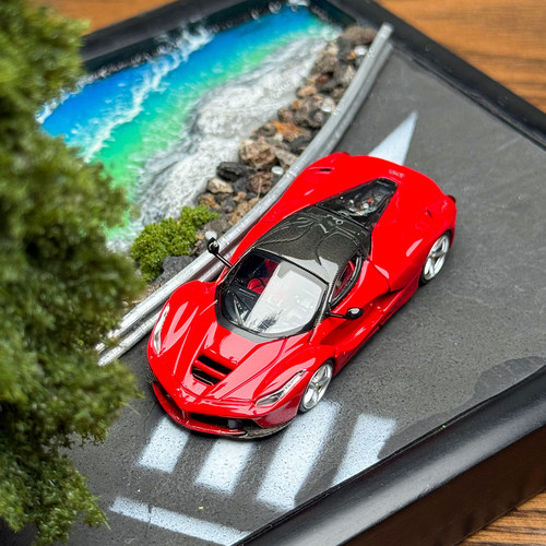 Street Buster 1:64 跃马 拉法 F150 碳顶可开盖合金汽车模型