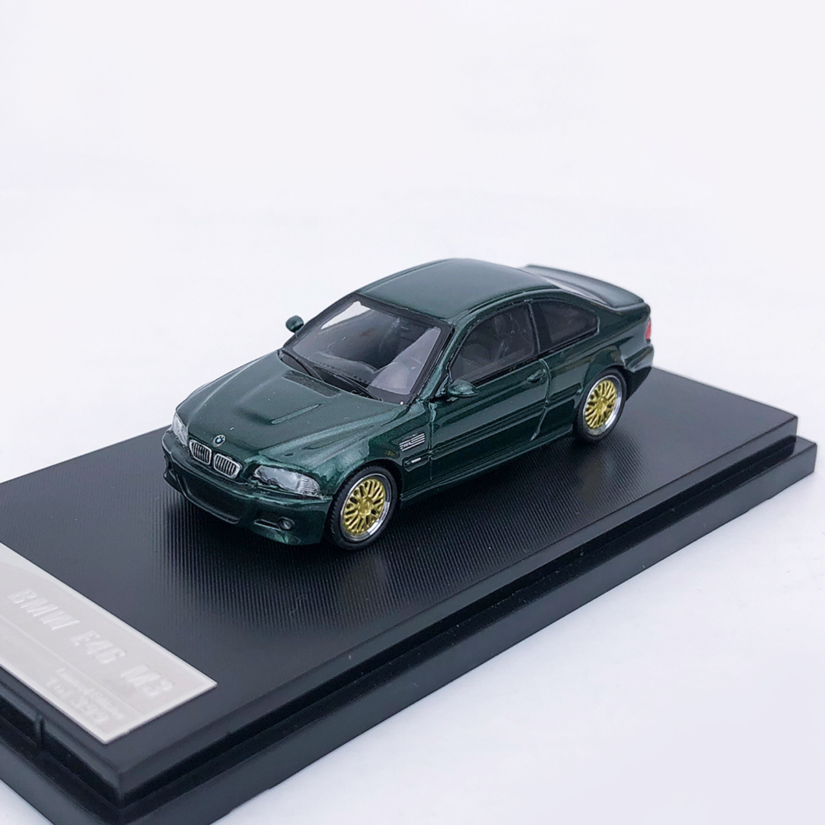 SH1:64 BMW宝马E46 M3仿真合金汽车模型收藏送礼-封面