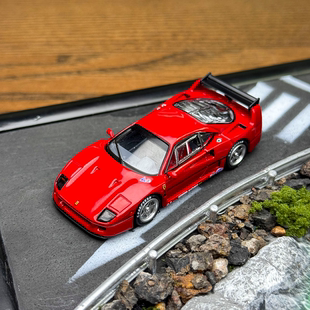 Tarmac Works TW 1:64 法拉利Ferrari F40 IXO联名 合金汽车模型