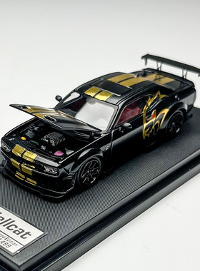 现货 SH 1::64 道奇挑战者 Dodge SRT Hellcat定制版合金汽车模型