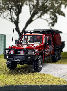 Autobots Models AB 1:64 丰田陆巡 LC79皮卡 双排皮卡 合金车模