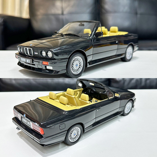 1989限量版 OTTO寶馬BMW M3敞篷版 仿真樹脂汽車模型收藏1 E30