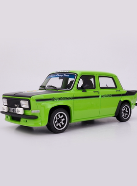 Otto 1:18 Otto Simca Rallye 2 SRT Green 树脂汽车模型收藏摆件