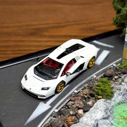 HH Toys 1:64 兰博基尼Countach康塔什 LP800 SVJ合金车汽车模型