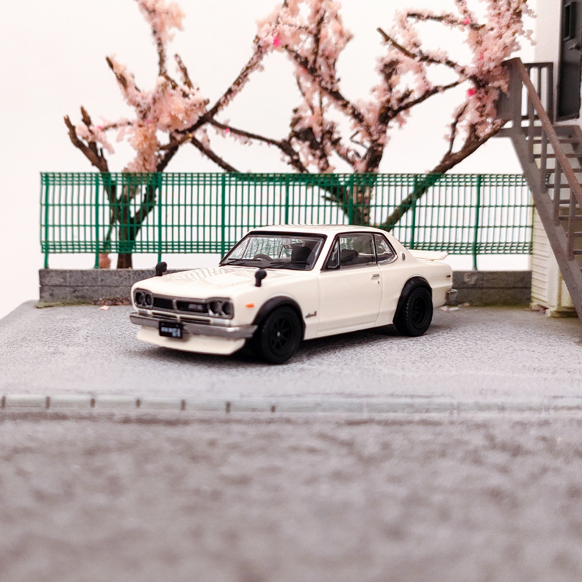 INNO 1:64 NISSAN SKYLINE 2000 GTR KPGC10合金汽车模型收藏-封面