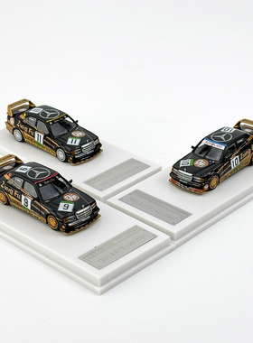 LMLF 1:64 奔驰190E 2.5-16 EVO2 DTM赛车版限量合金汽车模型