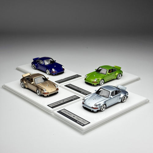 现货 Zincit 1:64 保时捷911 964 singer DLS 合金汽车模型