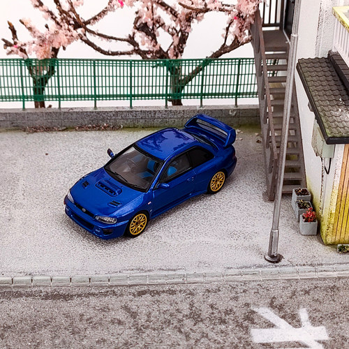 HobbyJapan斯巴鲁合金164车模