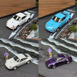 保时捷 DLS Zincit 合金汽车模型 singer 964 现货 911