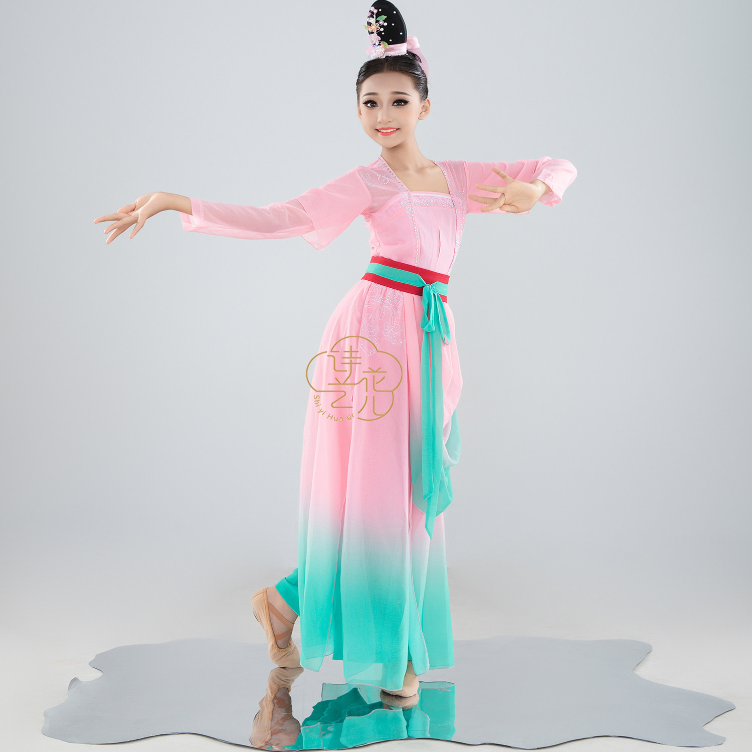 新款古典舞醉花溪舞蹈服中国风女子艺考剧目演出表演服舞台装定做