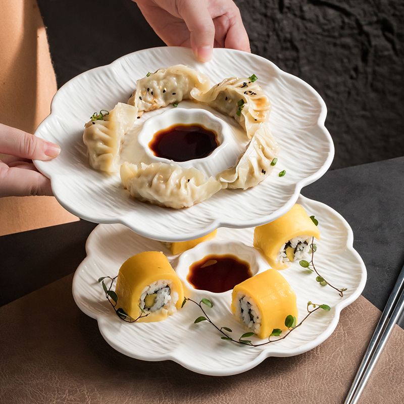 9.25英寸安雅图陶瓷饺子盘