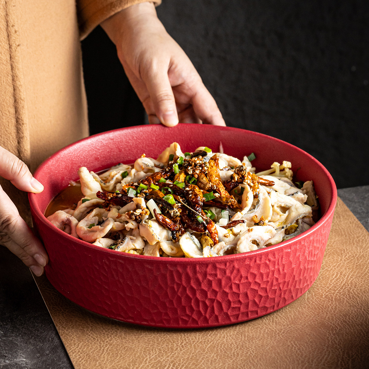 高级感大容量陶瓷盘子家用干锅海鲜盘酸菜鱼水煮鱼盘麻辣小龙虾盘,餐饮具,盘,淘宝优惠券,粉丝福利购,淘宝优惠卷