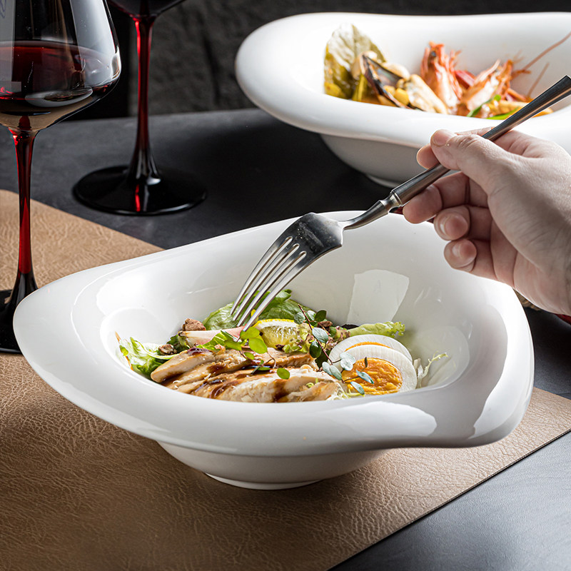 海鲜碗创意简约沙拉碗家用甜品碗高颜值早餐碗汤碗异形仪式感餐具,餐饮具,碗,淘宝优惠券,粉丝福利购,淘宝优惠卷