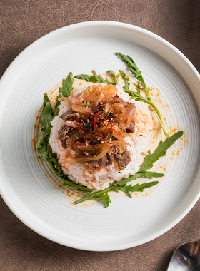 创意轻食沙拉盘高级感白色大号西餐盘子菜盘家用汤盘深盘意面盘