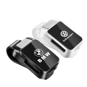 车载眼镜夹个性 饰品蔚来小鹏 车用墨镜夹遮阳板收纳神器汽车内装