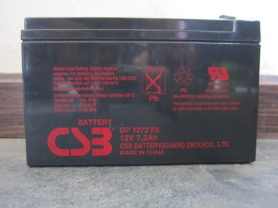 台湾希世比 CSB蓄电池 GP1272 12V7.2AH UPS专用 保一年 全新正品