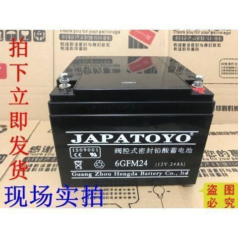TOYO东洋12v7AH 12v12AH 12V24AH 6GFM38蓄电池12V原装电瓶